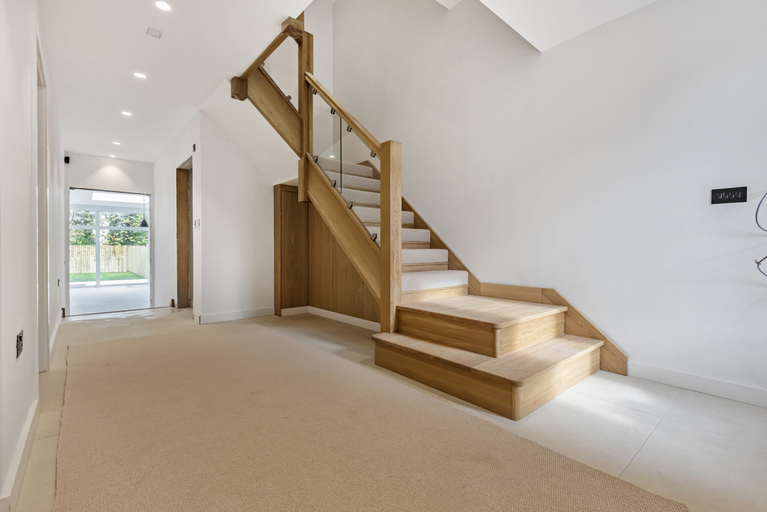 New build Leeds staircase